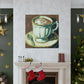 Coffee Cup Grandeur - Canvas