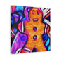 Gingerbread Man Fauvism - Canvas