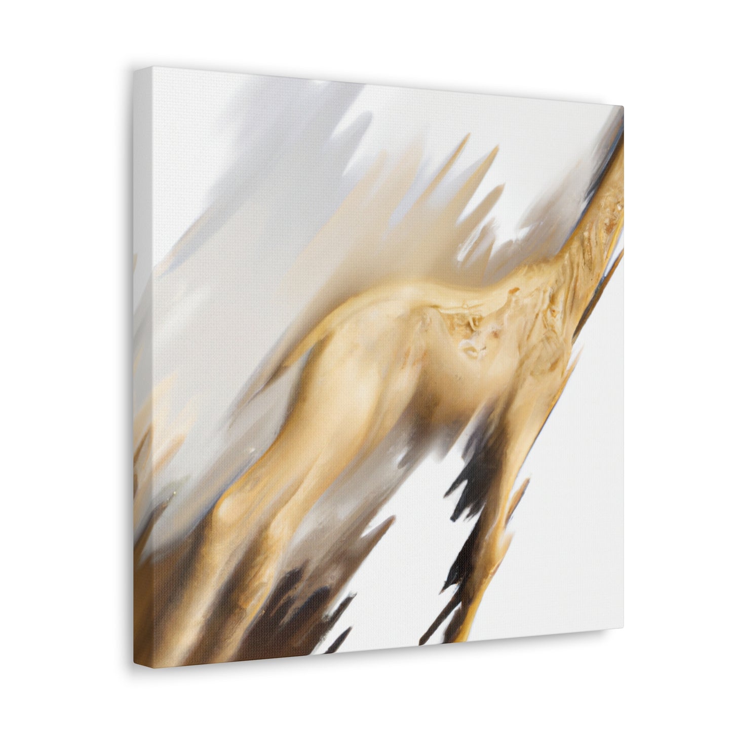 Gazelle in Moonlight Myth - Canvas