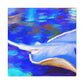 "Stunning Stingray Impression" - Canvas