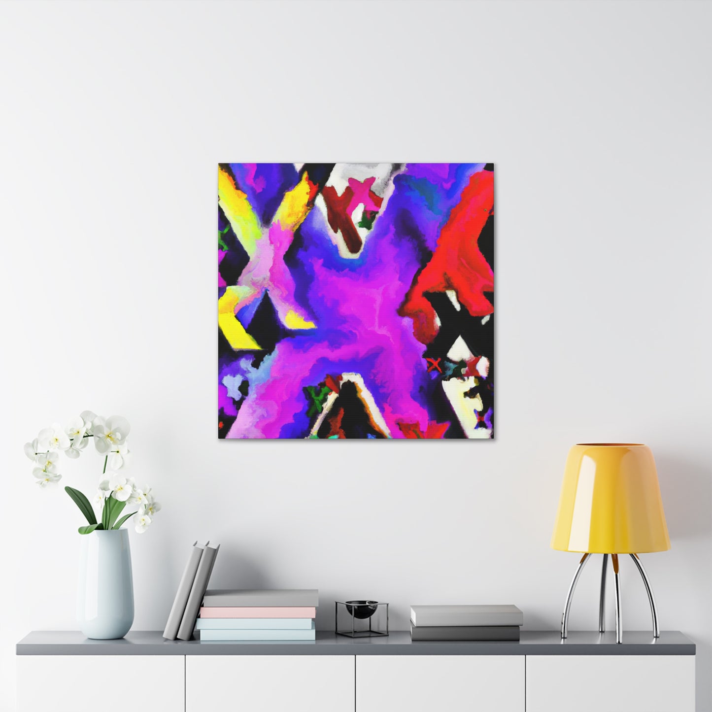 "X's Abstract Utopia" - Canvas