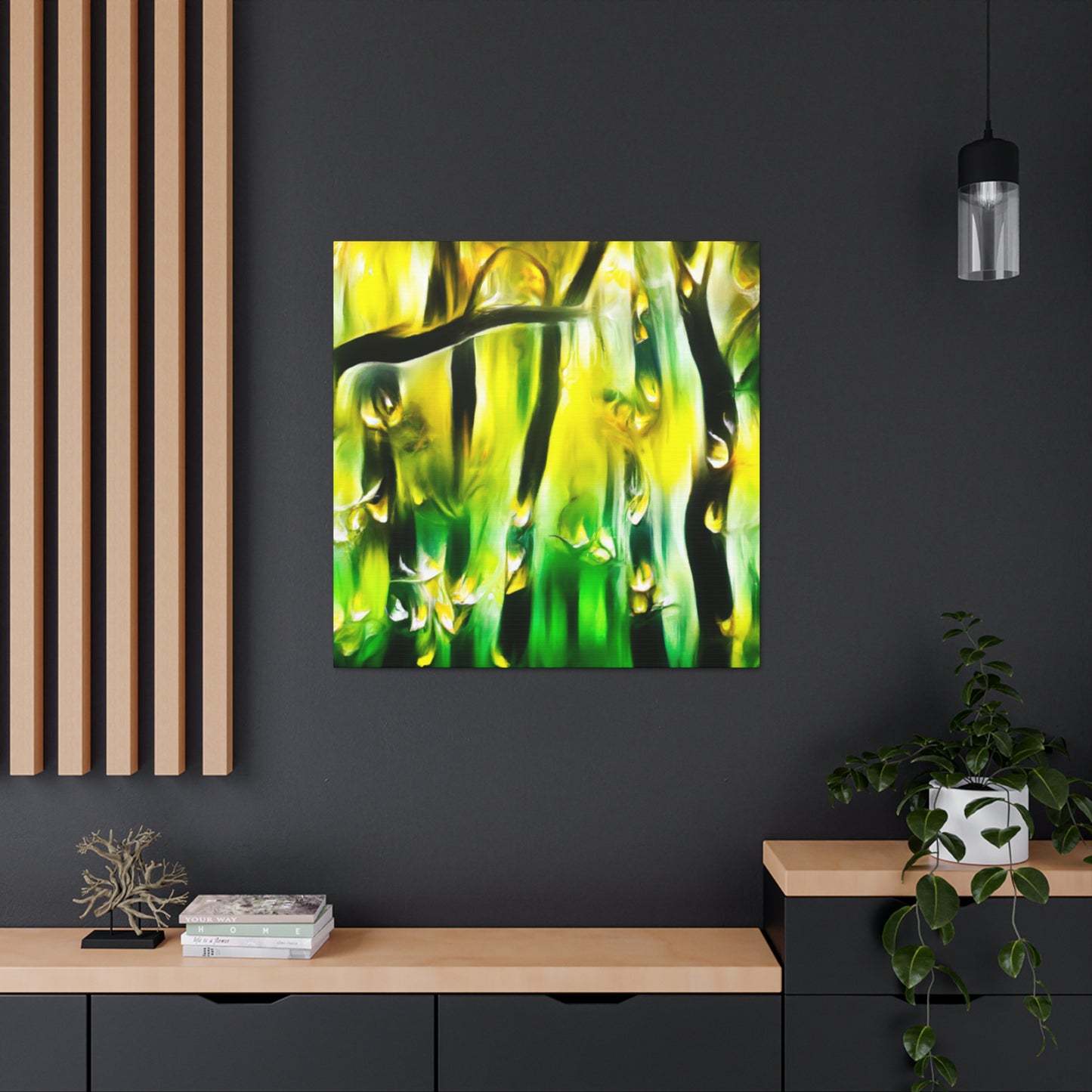 "Lotus in Bloom" - Canvas