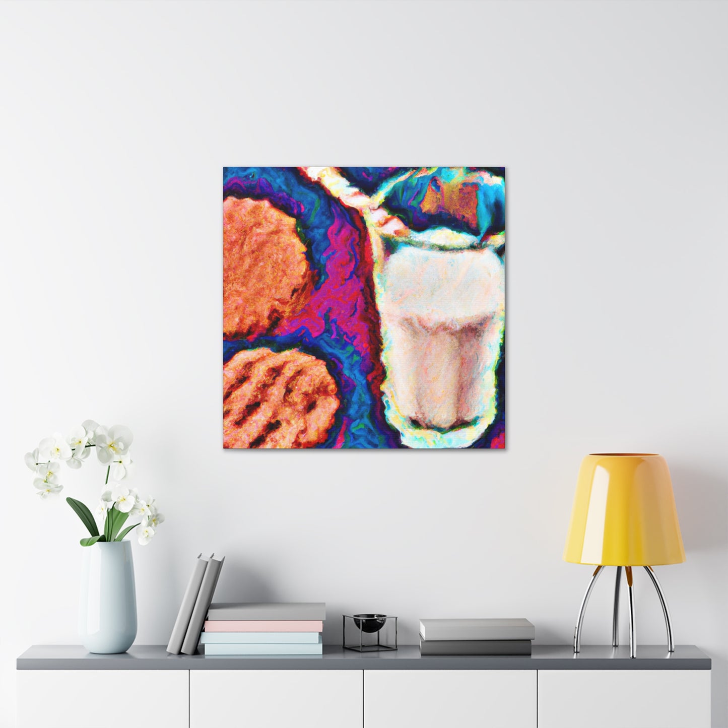 Milk and Cookie Dream - Canvas