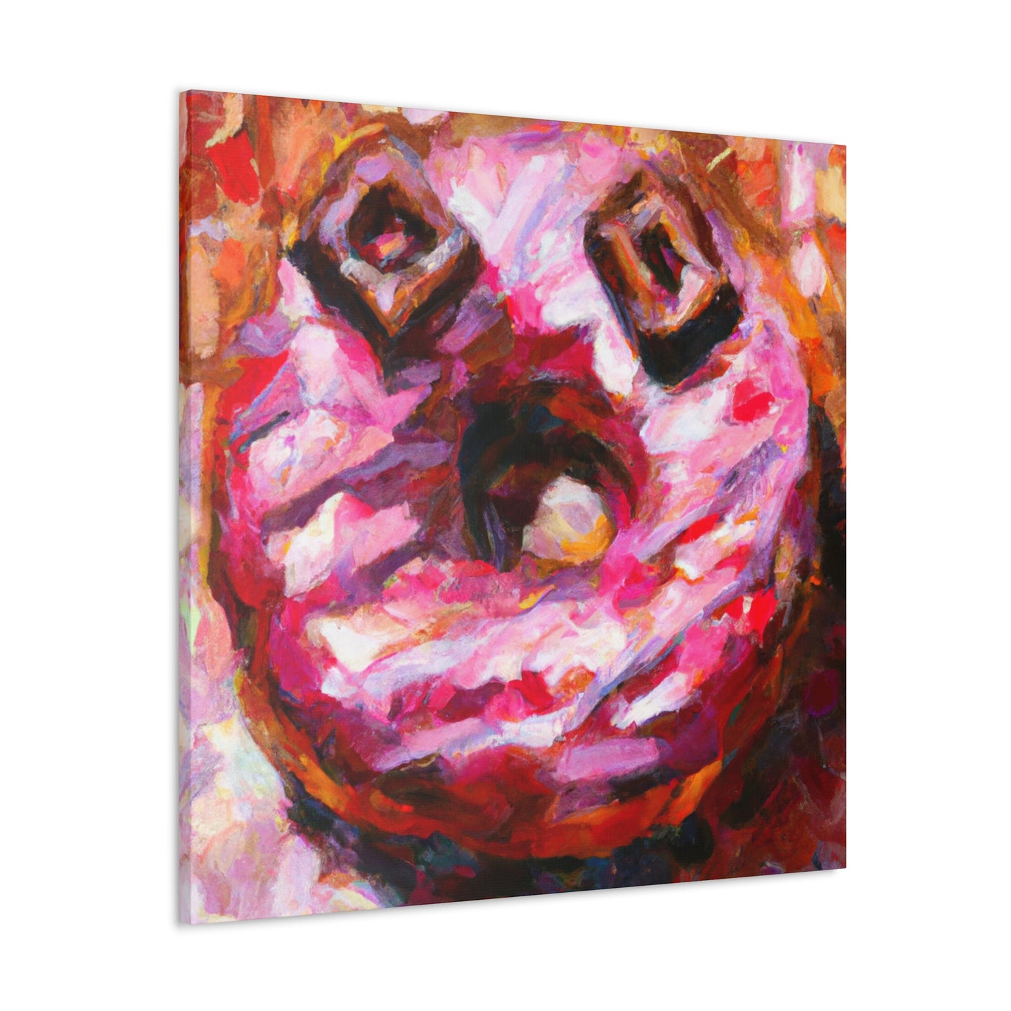 "Doughnut, Impressionist Style" - Canvas