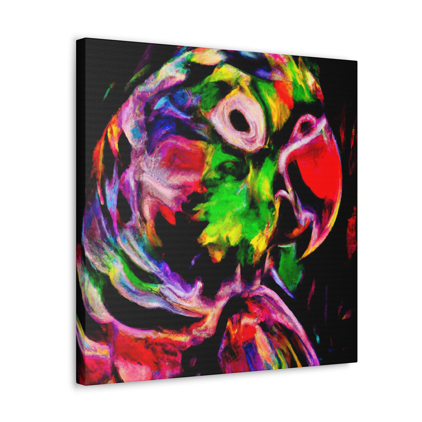 Bright Conure Delight - Canvas