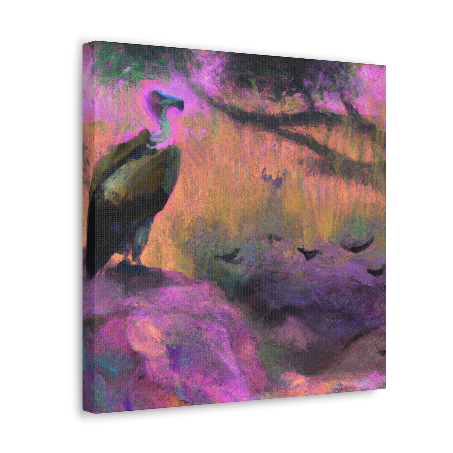 "Vulture in the Sky" - Canvas