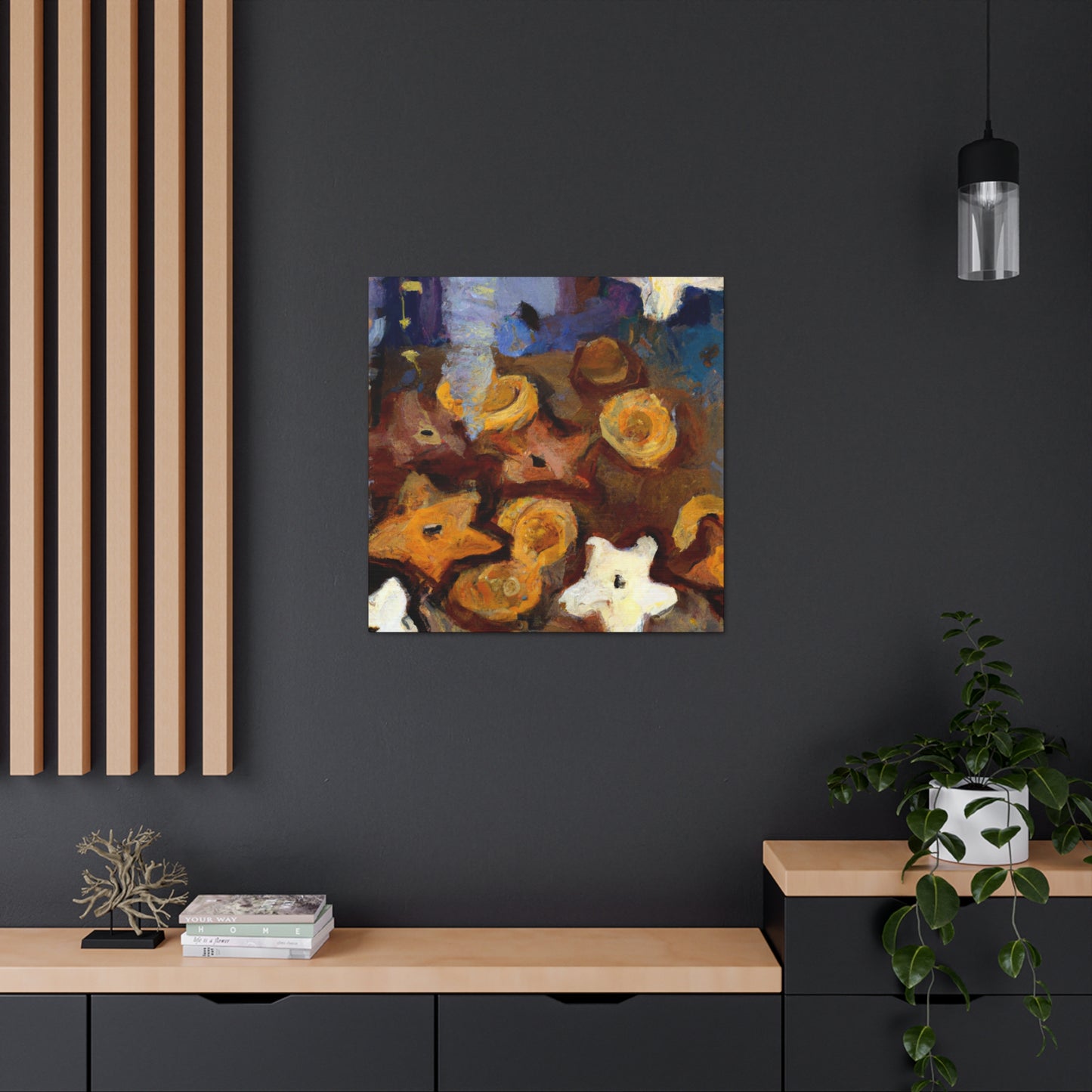 "Cookies in Chaos" - Canvas