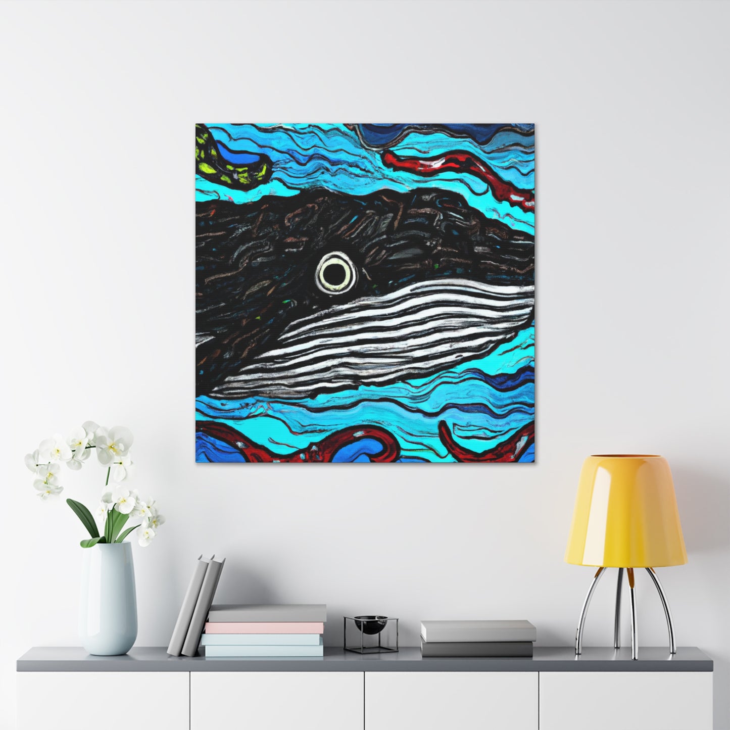 "Whale of a Tale" - Canvas