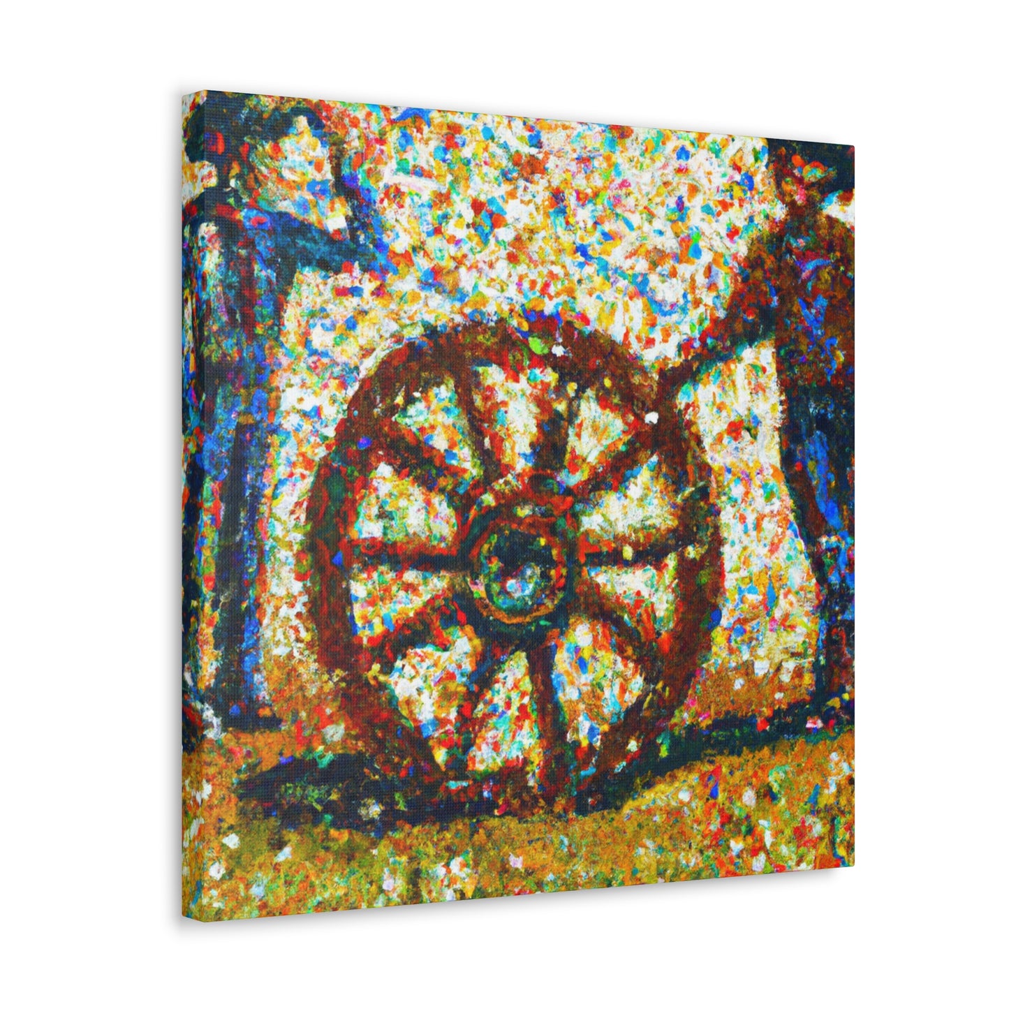 "Wheel of Time Pt. I" - Canvas