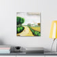 "Country Road in Spring" - Canvas