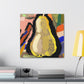 Pear in Abstraction - Canvas