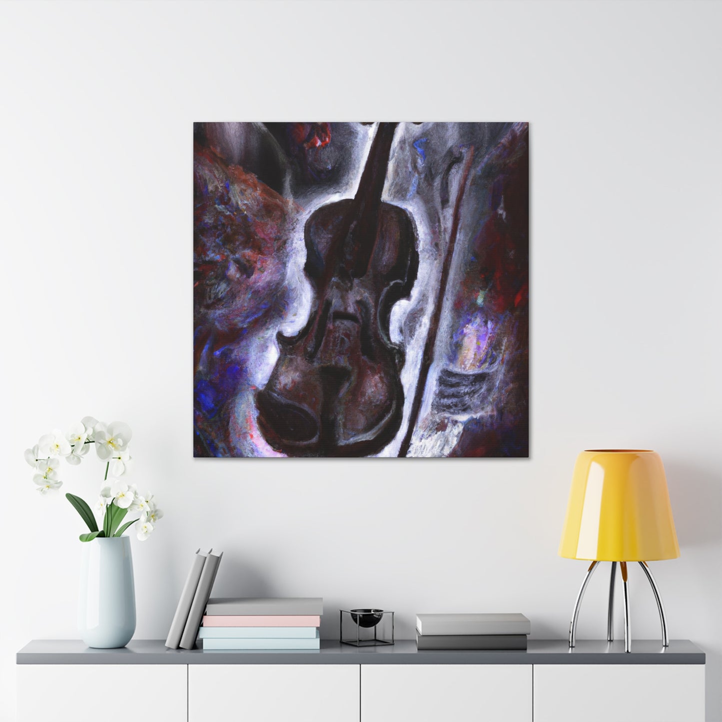 "The Violinist's Song" - Canvas