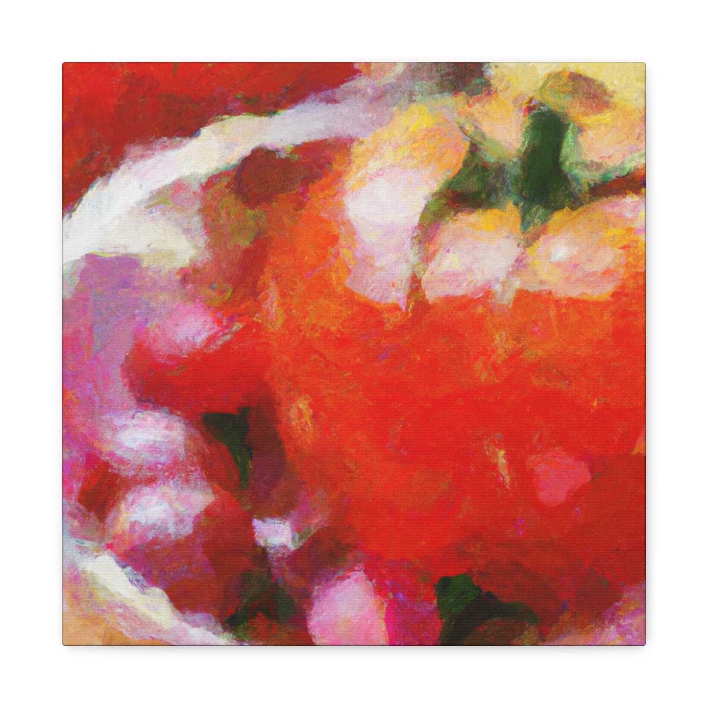 Tomato in Impasto - Canvas