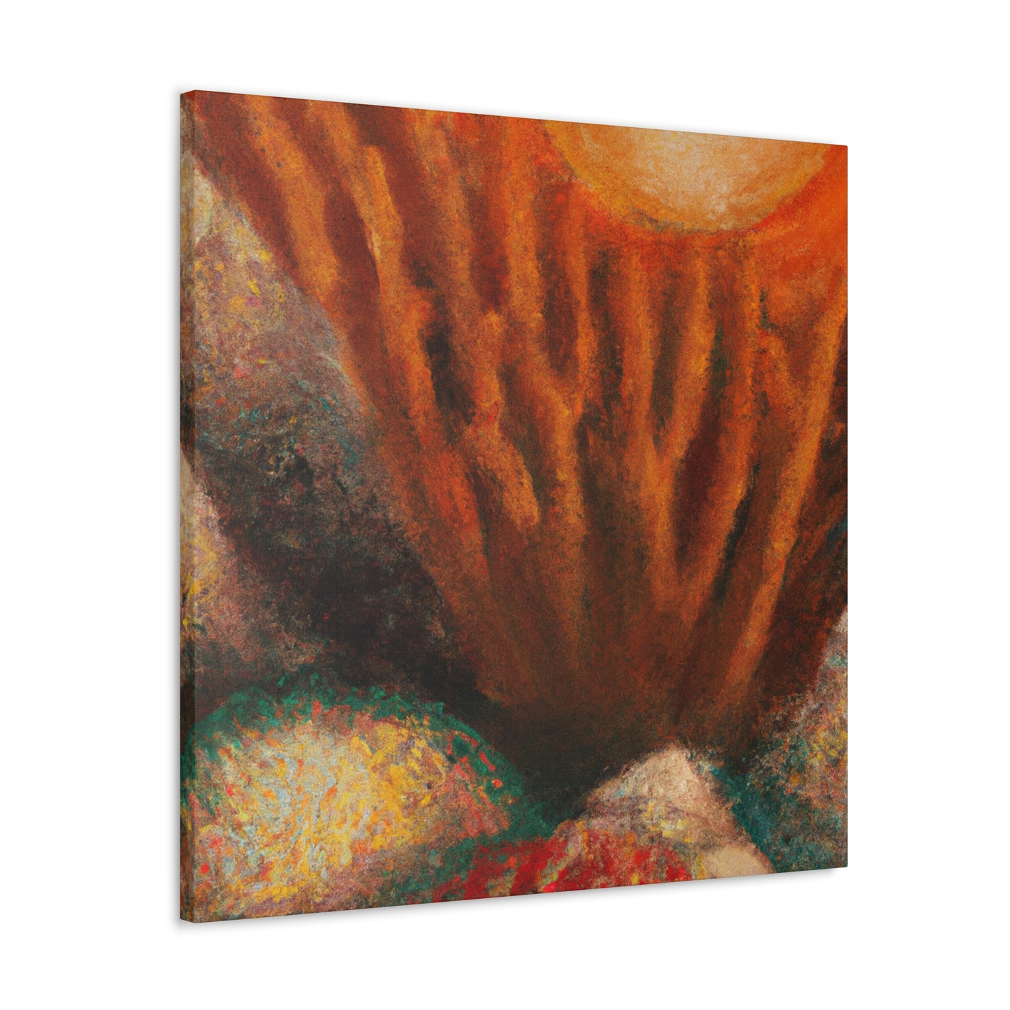 "Reef at Dusk Impression" - Canvas