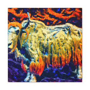 Yak in Impressionism - Canvas