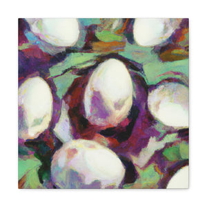 "Eggs At Sunrise Impression" - Canvas