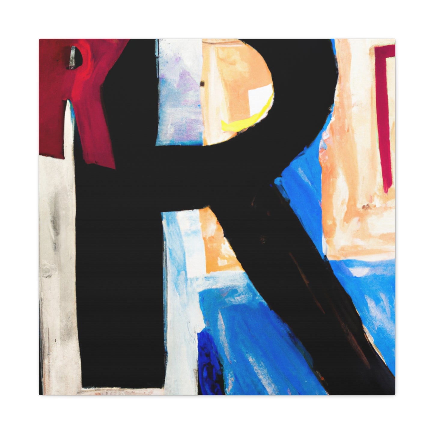 "R Is Infinite Possibility" - Canvas