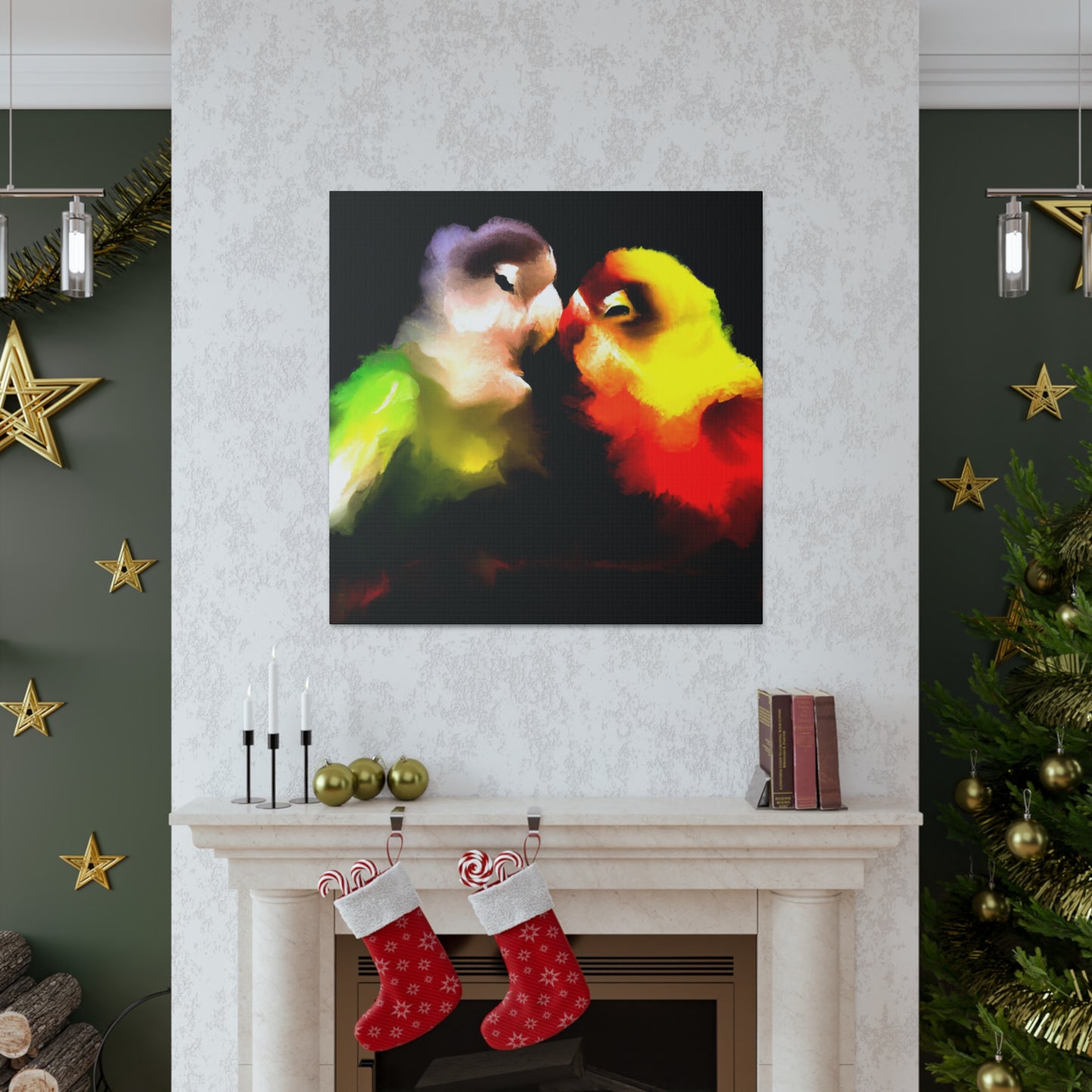 Lovebirds in Unity - Canvas