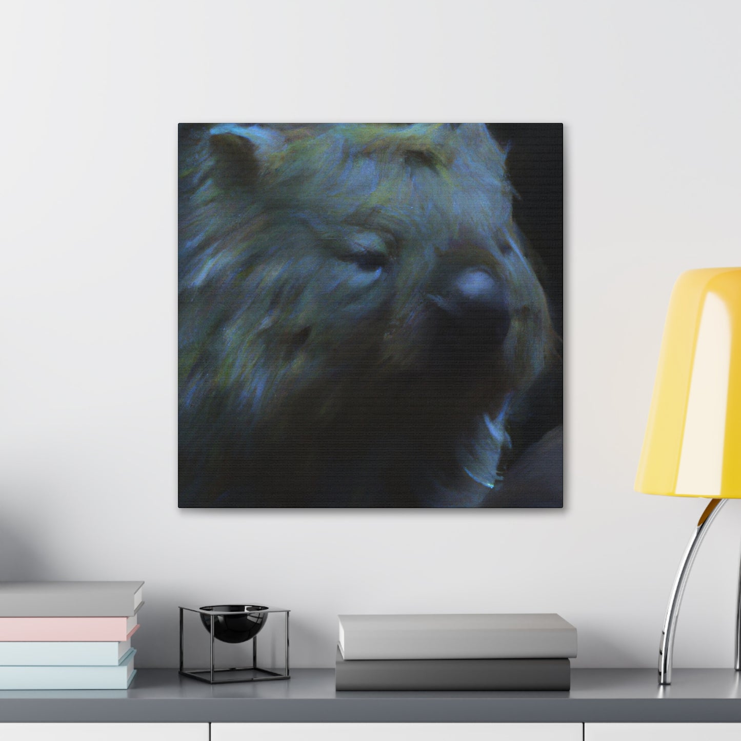 "Wombat Impressionism Dream" - Canvas