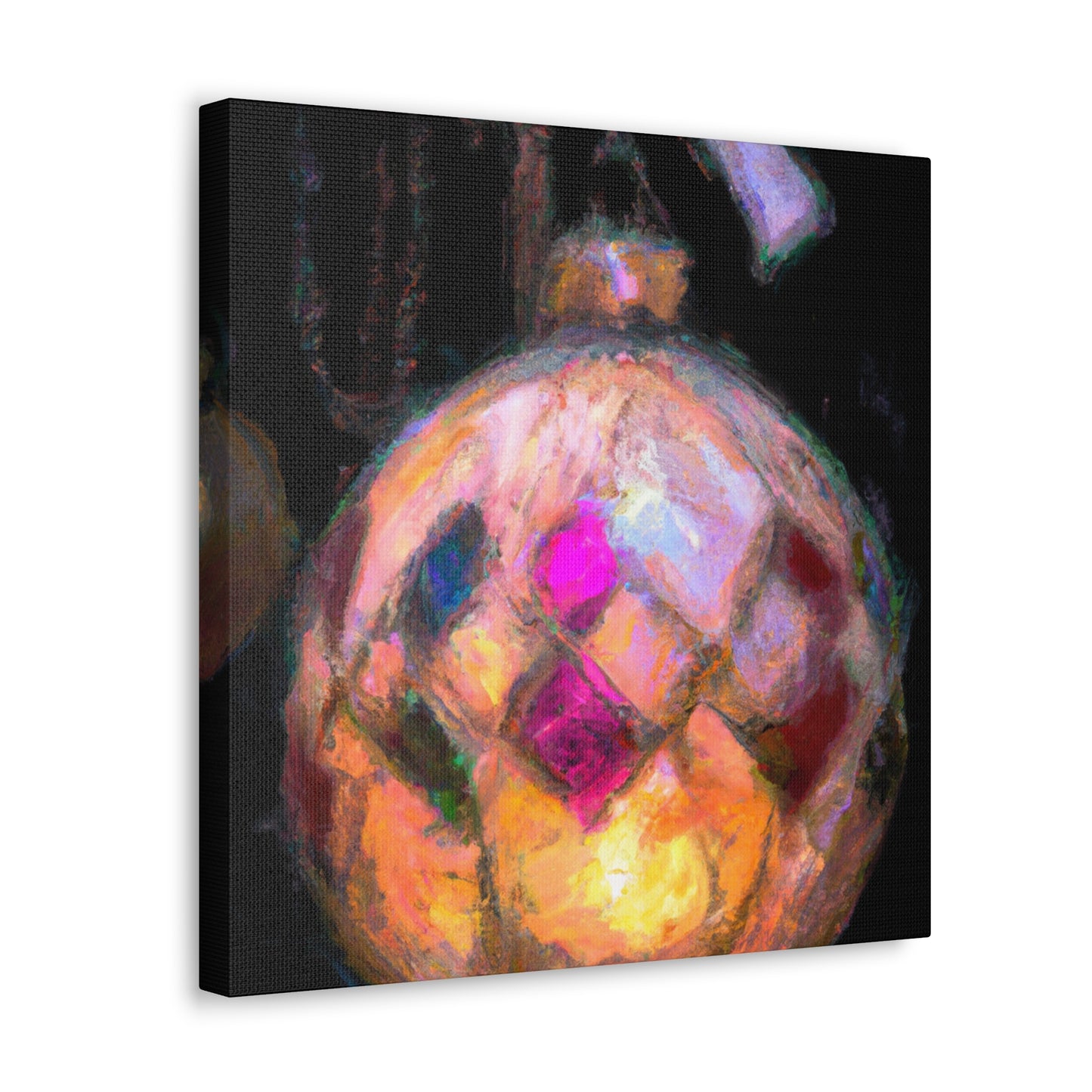 Christmas Ornament Glow - Canvas