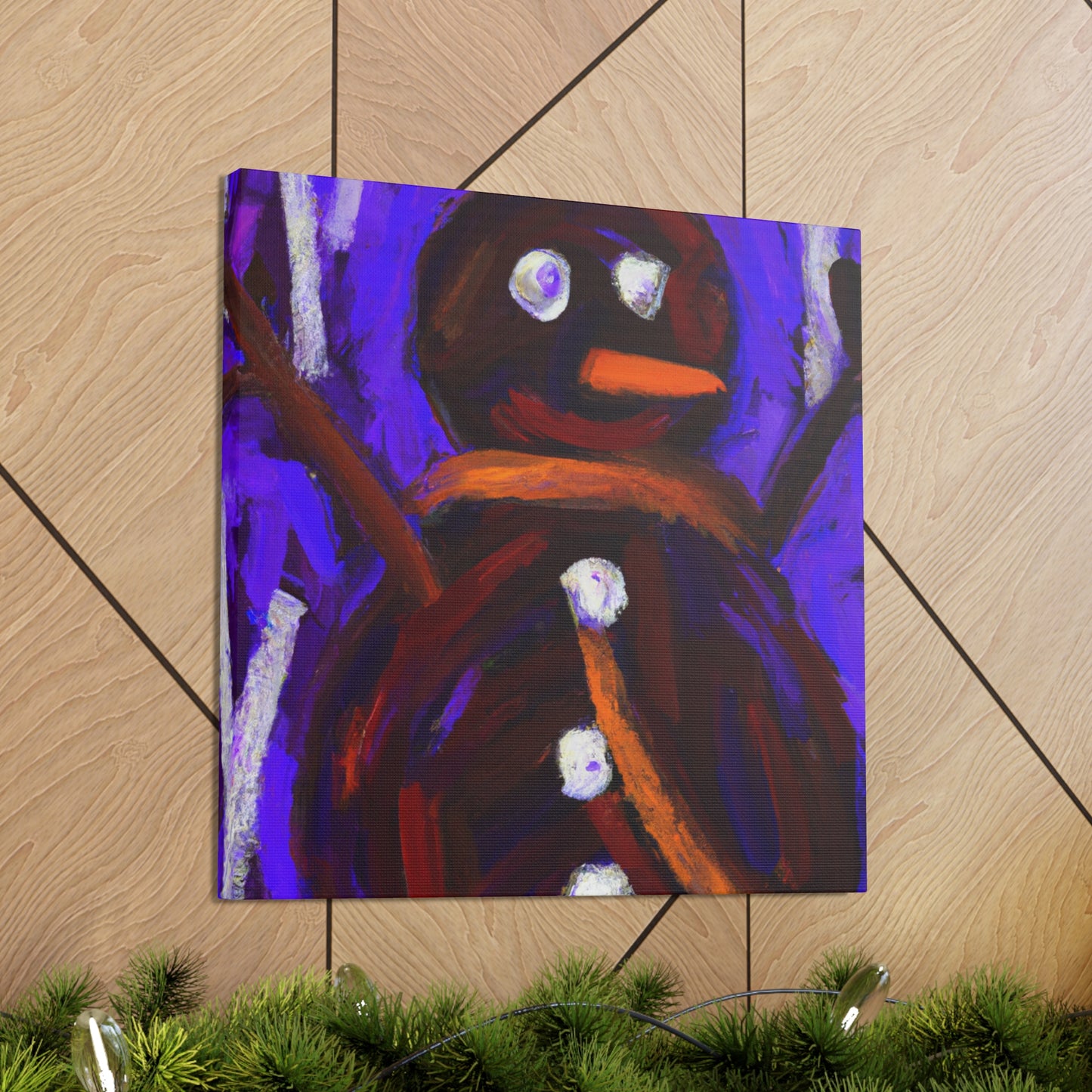 Frosty the Snowman. - Canvas