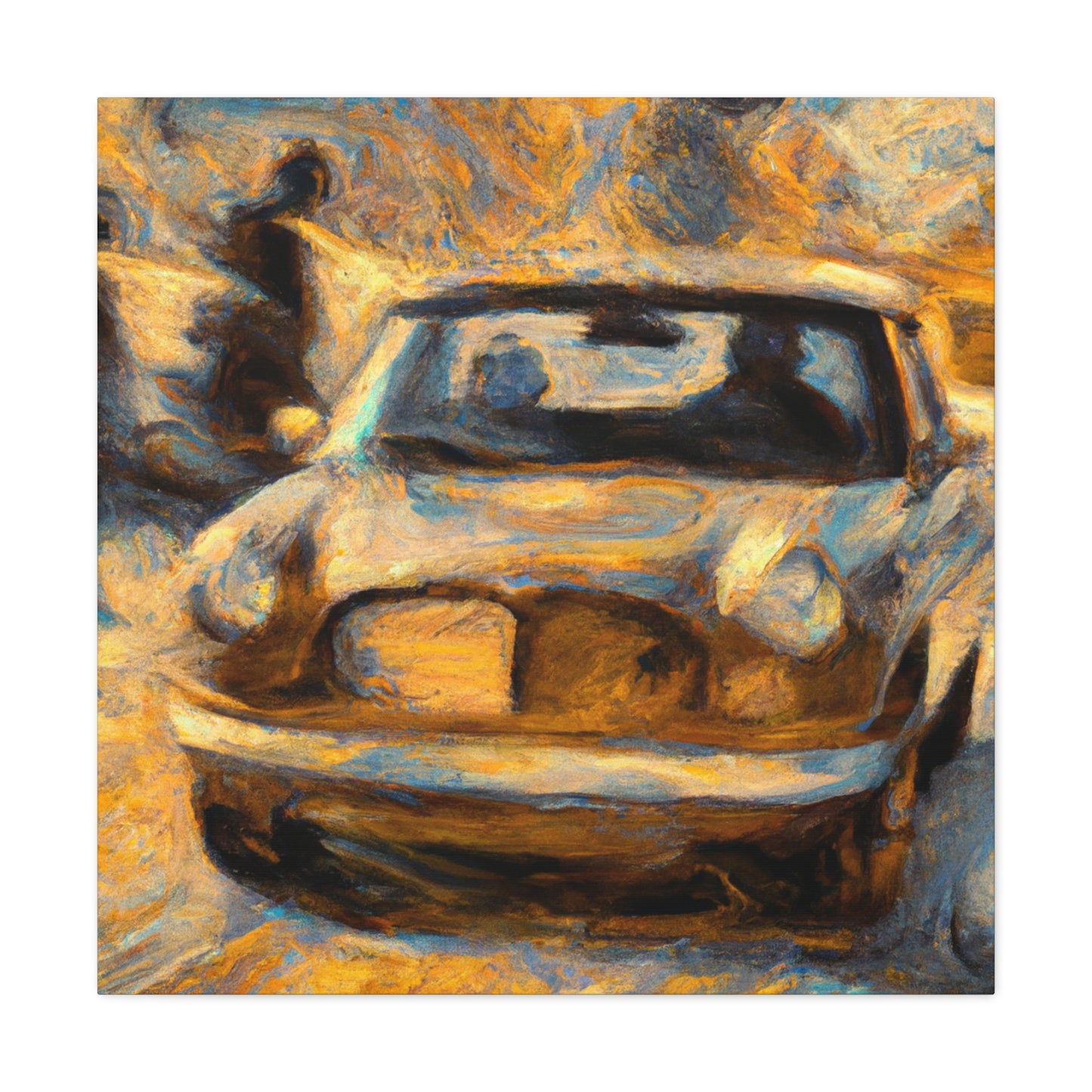 "Automobile Surreal Dream" - Canvas