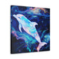 "Dolphin in the Baroque" - Canvas