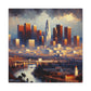 Golden Horizon Over Angeles - Canvas