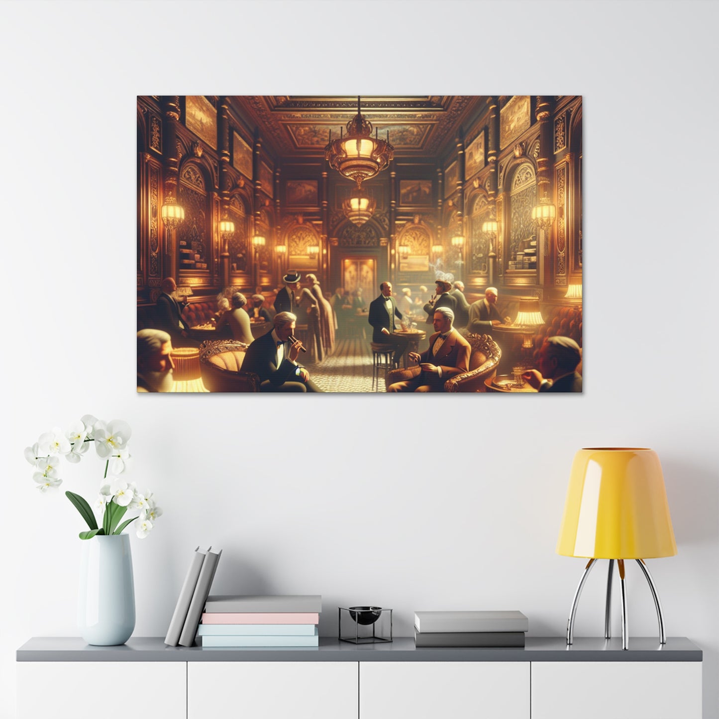 Opulent Evening Revelry - Canvas