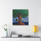 "Oak Tree in Dreamscape" - Canvas