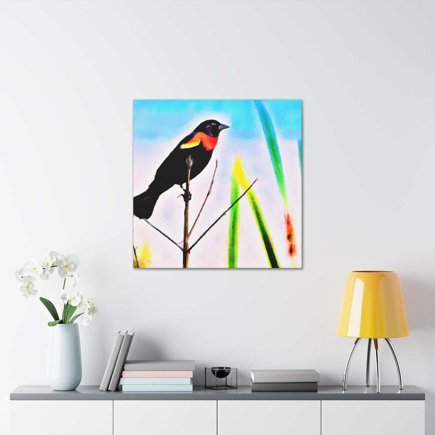 Red-winged Blackbird Glory - Canvas