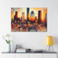 Vibrant Houston Vortex - Canvas