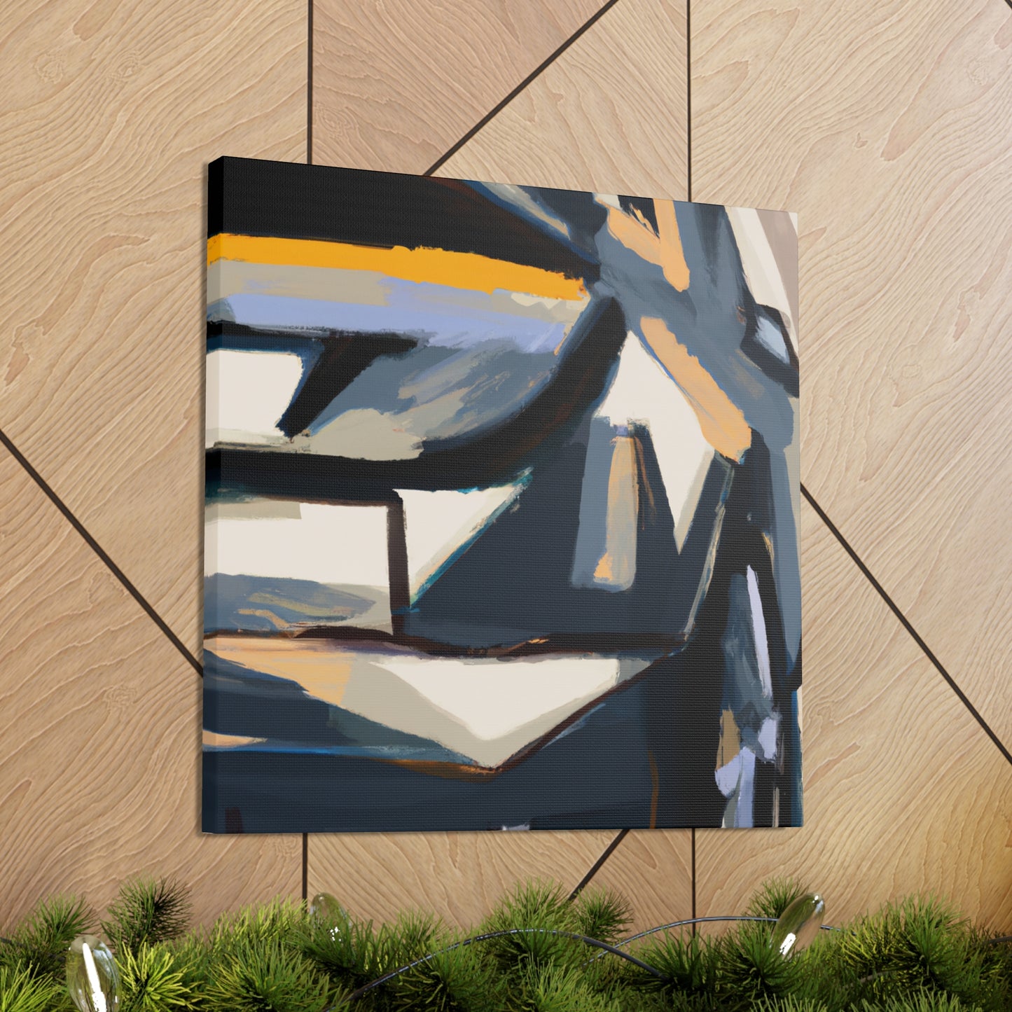 "Car in Motionless Peace" - Canvas