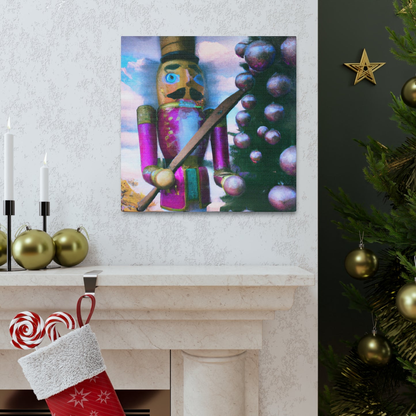 Nutcracker's Dreamscape - Canvas