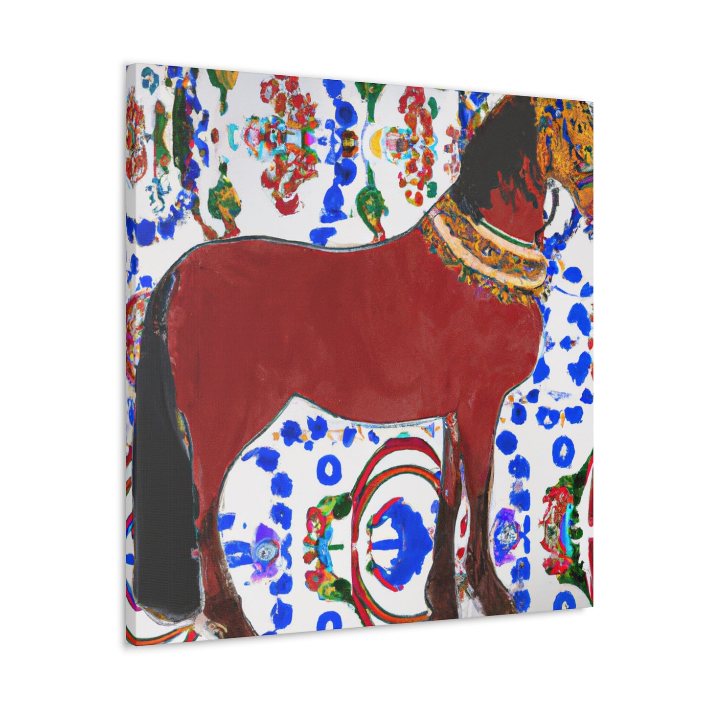 Mule in Magnificent Splendor - Canvas