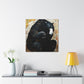 Asiatic Black Bear Darkeye - Canvas