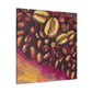 "Coffee's Colorful Aroma" - Canvas