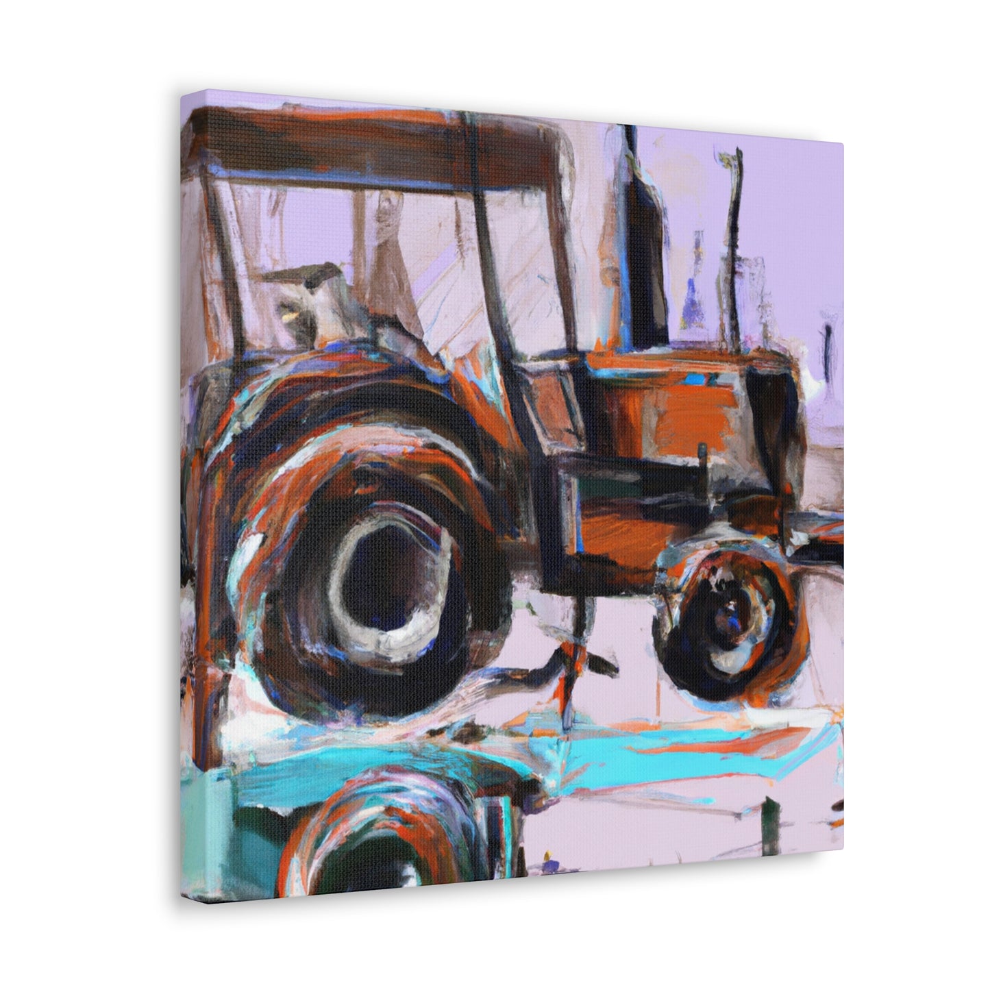 "Tractor of Abstraction" - Canvas