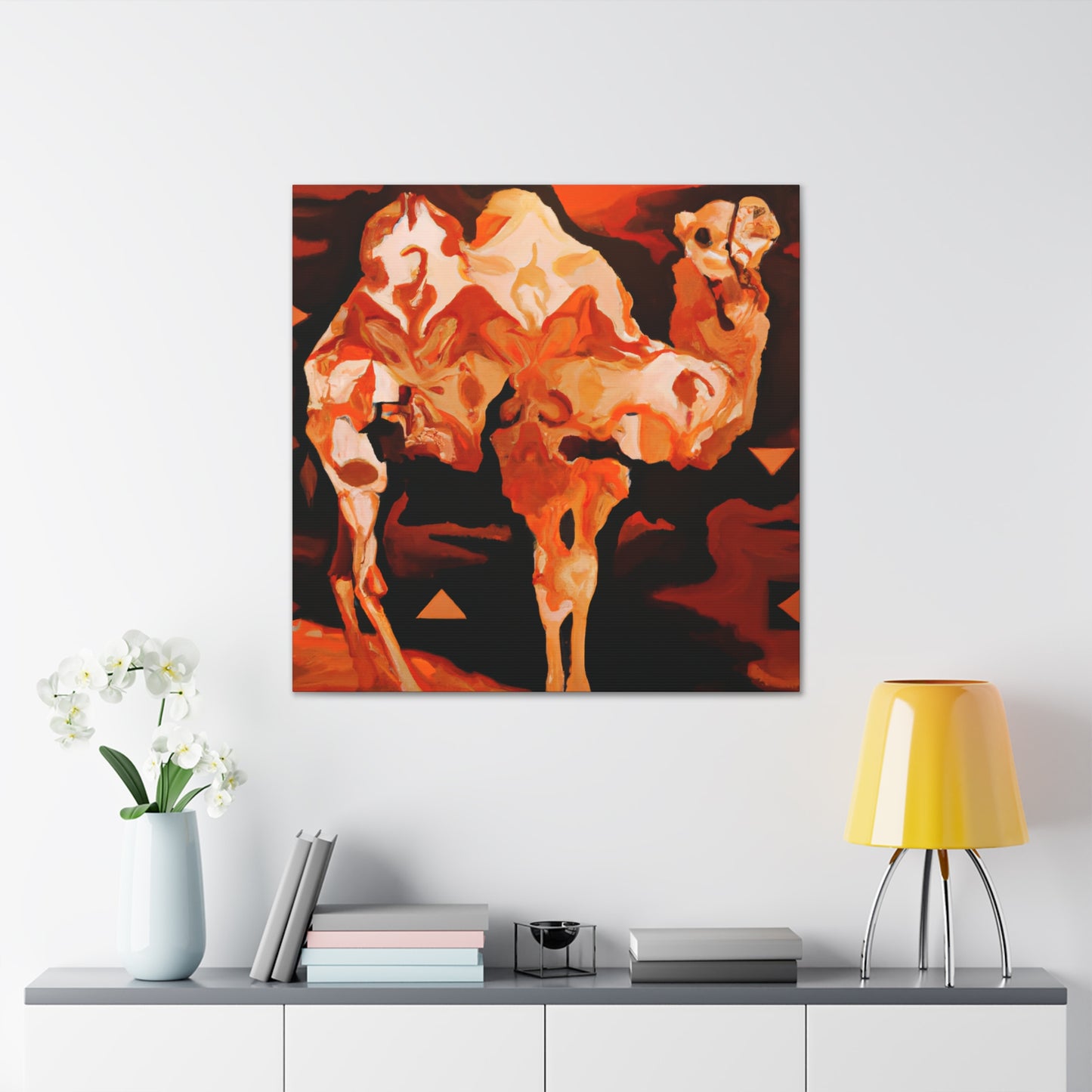 "Desert Dromedary Dream" - Canvas