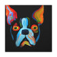 "Boston Terrier Symbiosis" - Canvas