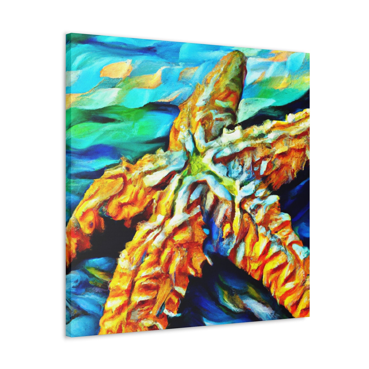 "Starfish in Starlight" - Canvas