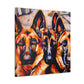 "Mystic German Shepherd Dream" - Canvas