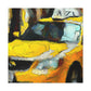 Taxi in the City - Canvas