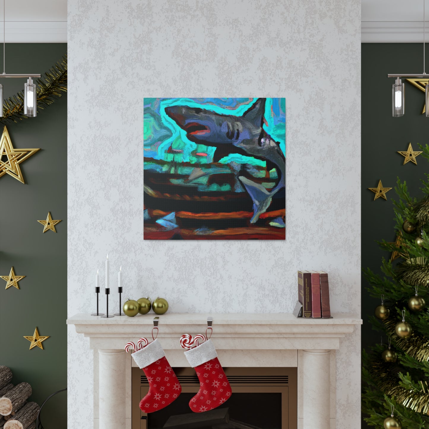 Shark of Dreamscape - Canvas