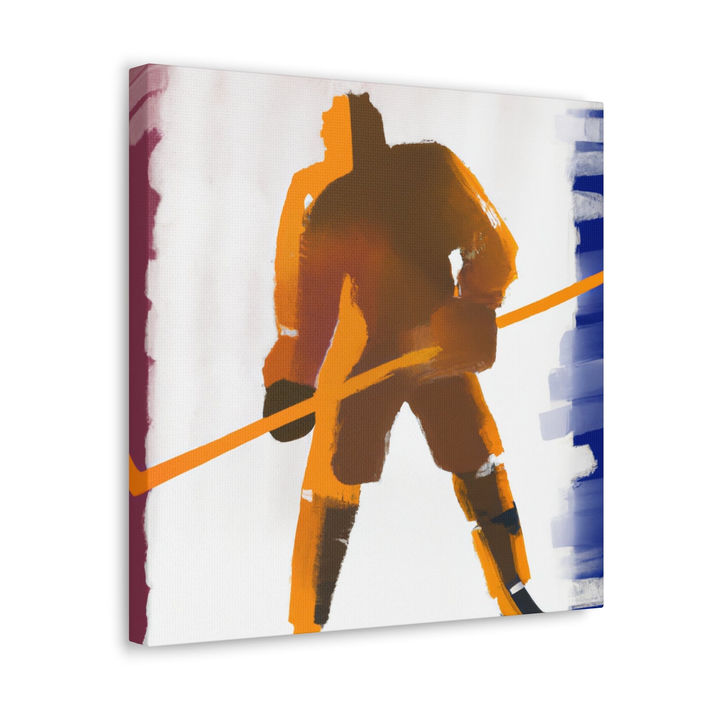 "Hockey on Ice" - Canvas