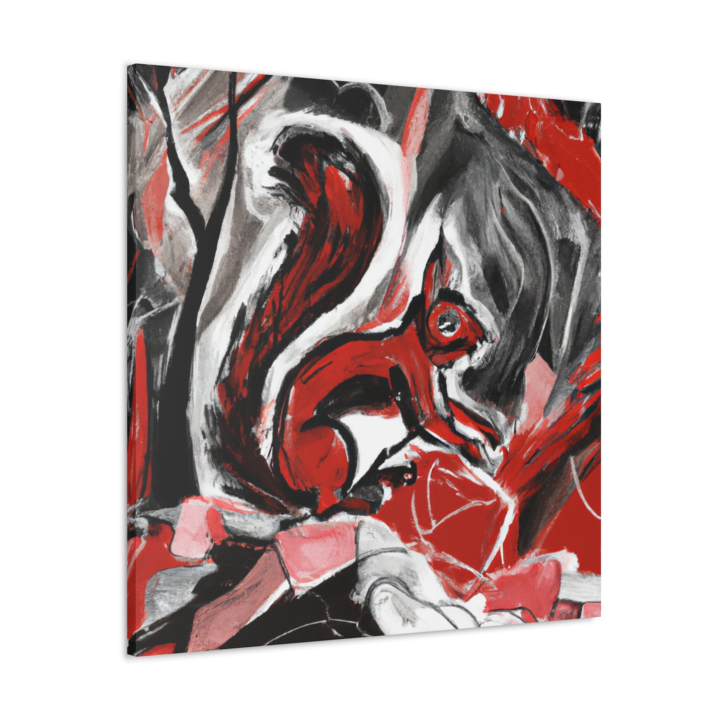 Squirrels in Expressionism - Canvas