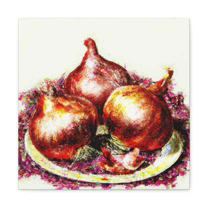 Onion in Rococo Style - Canvas