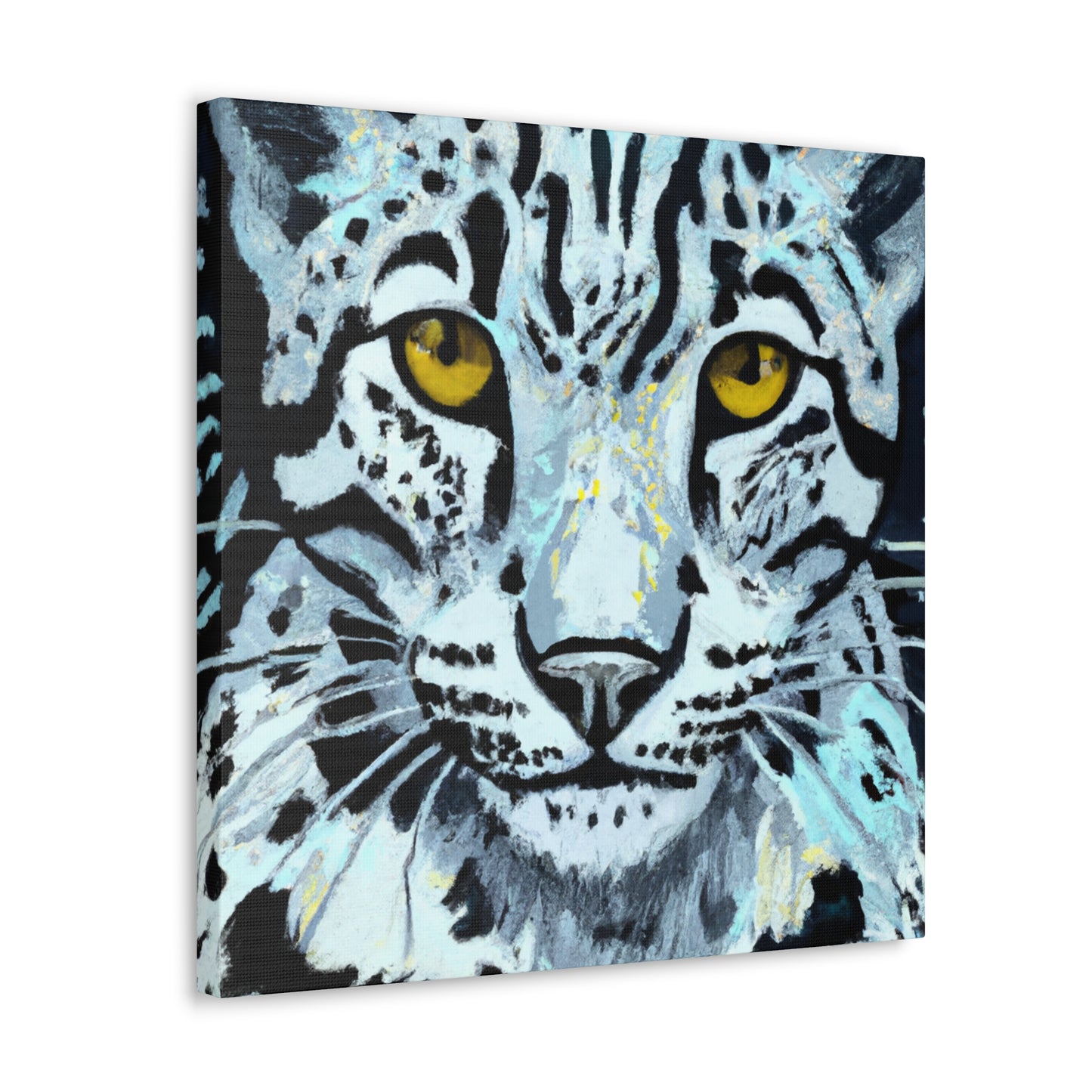 Clouded Leopard Enchantment - Canvas