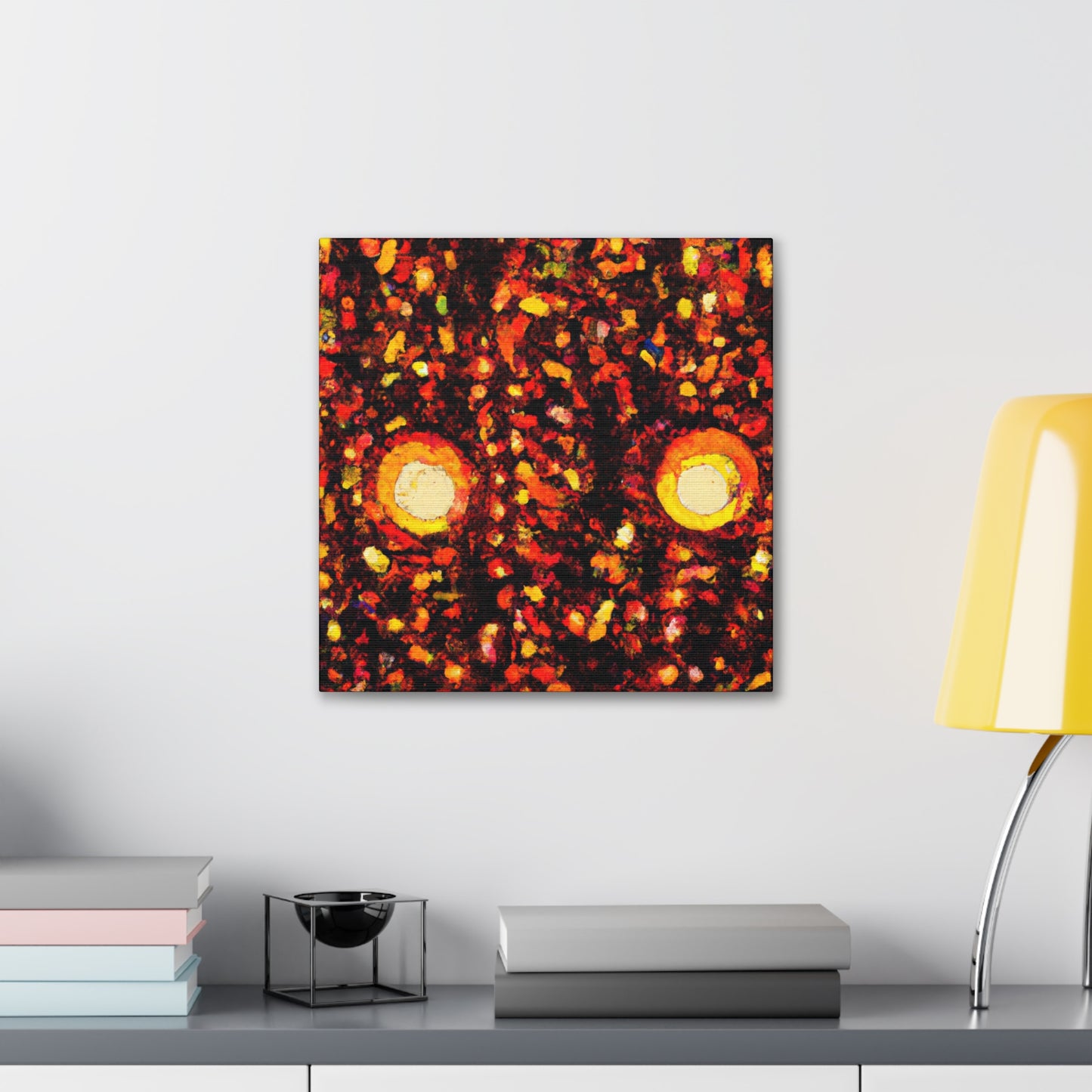 Christmas Lights Glow - Canvas