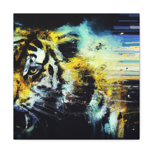 "Tiger Among The Clouds" - Canvas